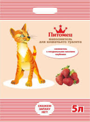 Питомец силикагель клубника5лит