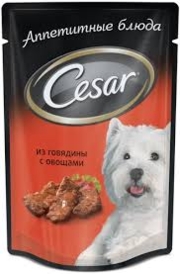 Цезарь(пауч)говяд\ов
