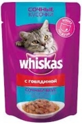 Вискас пауч сочн кусоч говяд