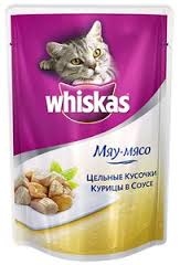 Вискас пауч мур-мяс куриц