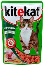 Kitekat пауч соус крол