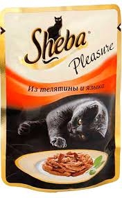 Sheba(пауч) телят\язык